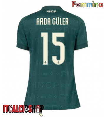 Real Madrid Arda Guler #15 Seconda Maglia Femmina 2026-27 Manica Corta Real Madrid Arda Guler #15 Seconda Maglia Femmina 2026-27 Manica Corta